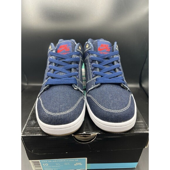 Nike SB Air Force 2 Low \'East West Pack\' Men\'s Size 10 (AO0298-441) DS OG ALL main image 7